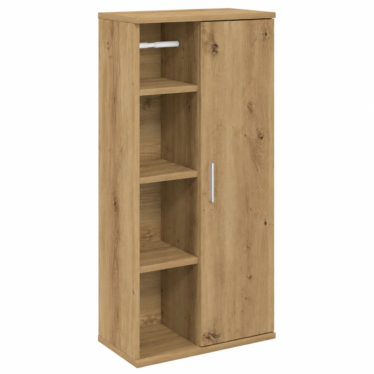 Mueble de Baño Roble Artisan con Portarrollos 39x22x90 cm