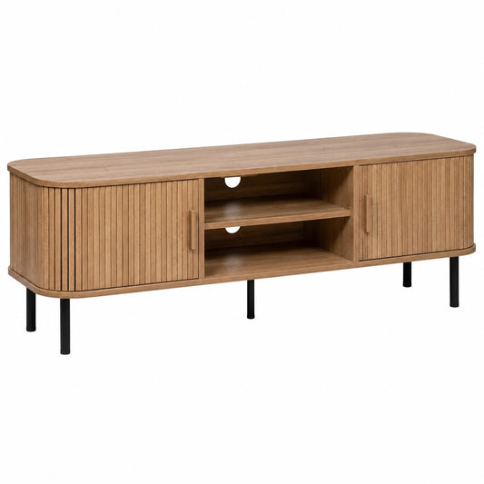 Mueble de TV Atmosphera Colva con 2 Puertas en Color Natural