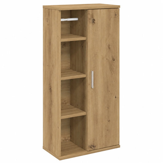 Mueble de Baño Roble Artisan con Portarrollos 39x22x90 cm